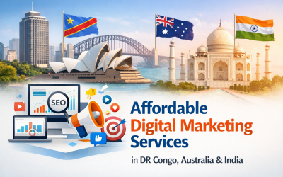 Affordable Digital Marketing Services in DR Congo, Australia, and India
