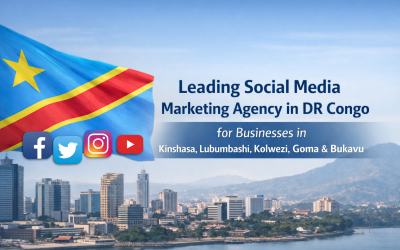 Leading Social Media Marketing Agency in DR Congo for Businesses in Kinshasa, Lubumbashi, Kolwezi, Goma & Bukavu